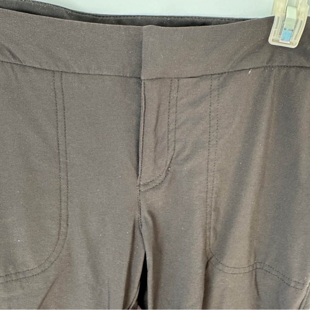 Athleta Wander Black Travel Performance Pants Stretchy Pockets Size 8 Petite - Picture 7 of 10